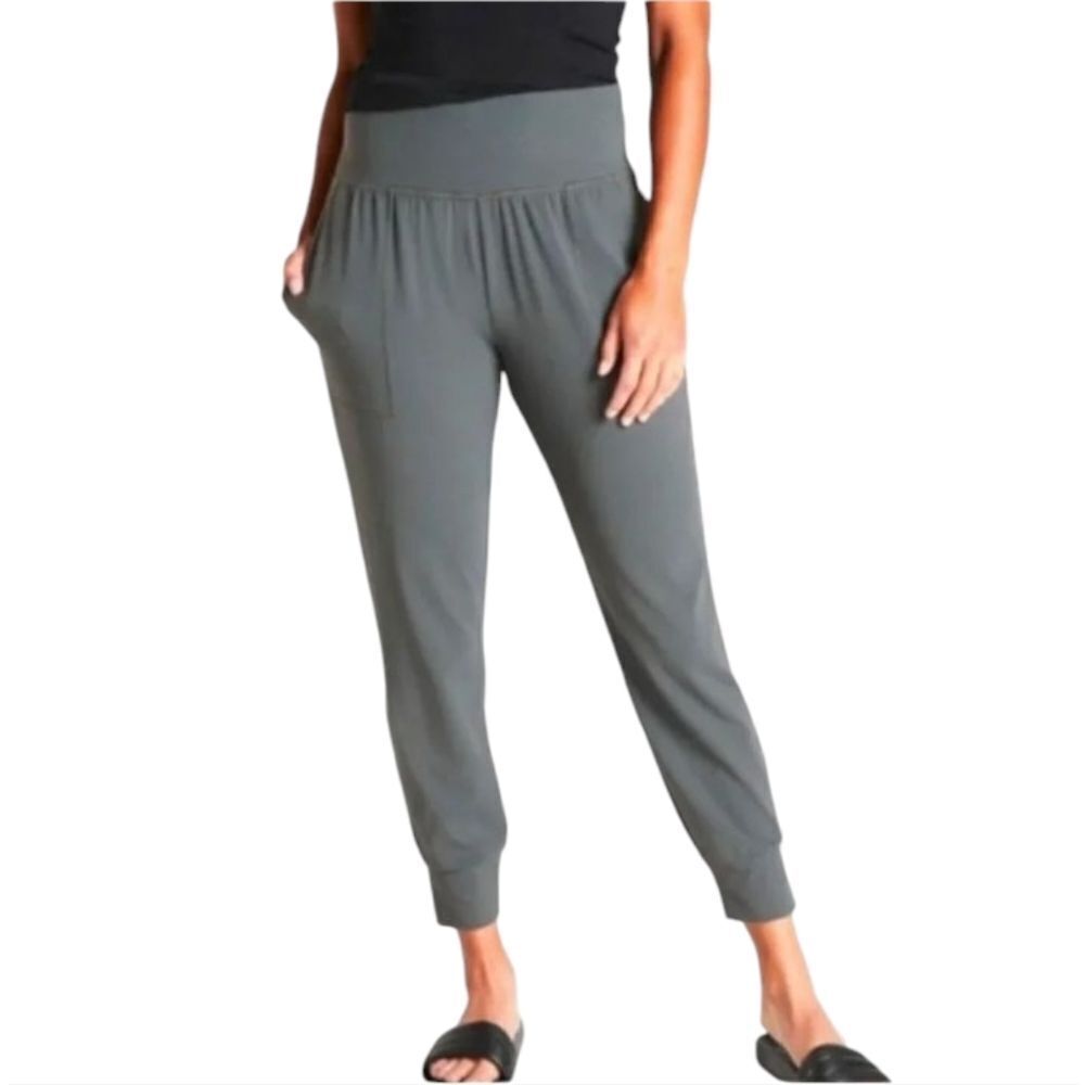 Athleta Women's Dark Gray Salutation Cruise High Rise Joggers Size XS